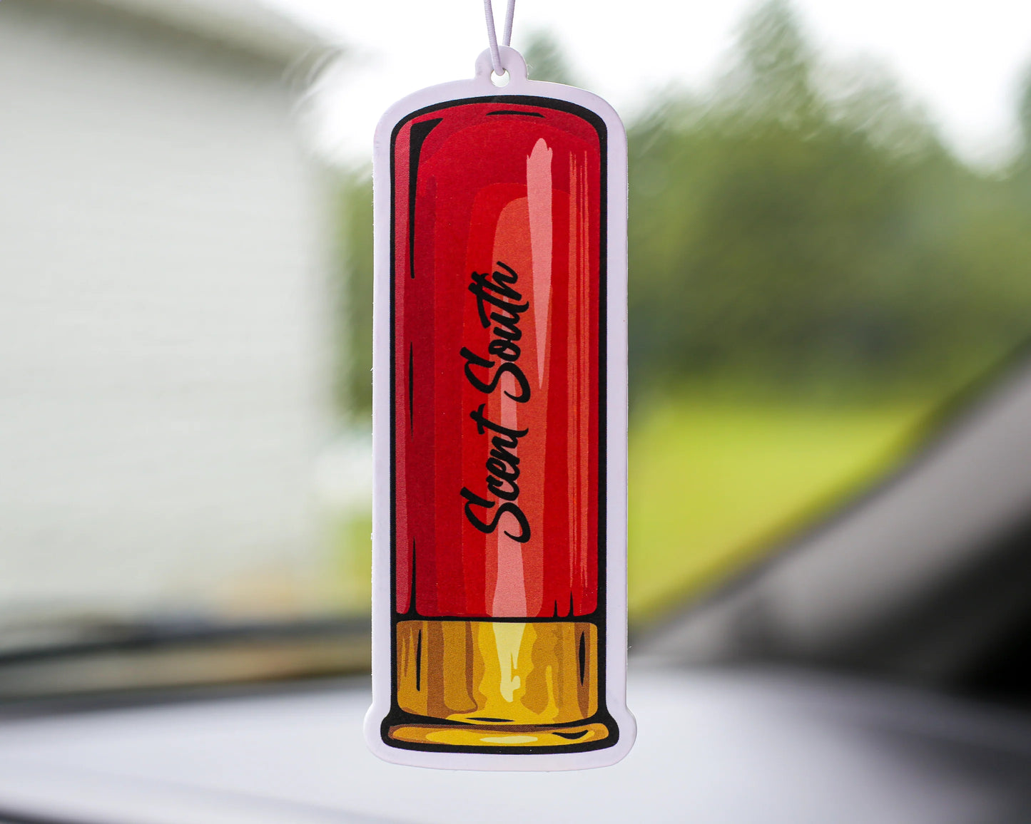Shotgun Shell Car Freshner| Forest Rain