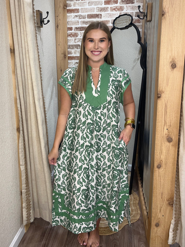 The Charleston Charm Midi Dress