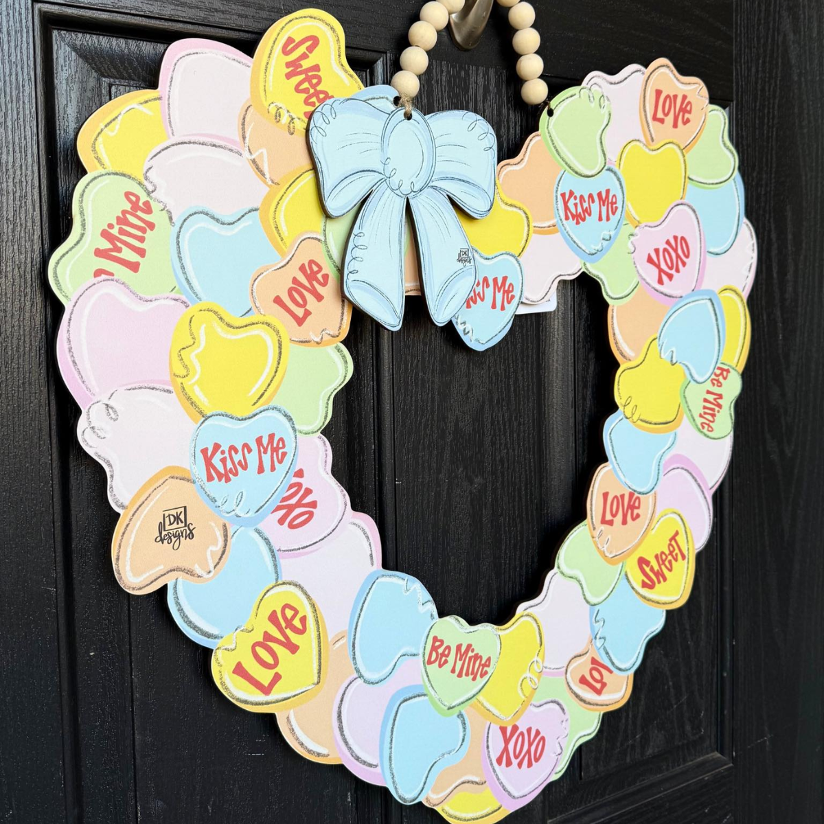 Heart door hanger