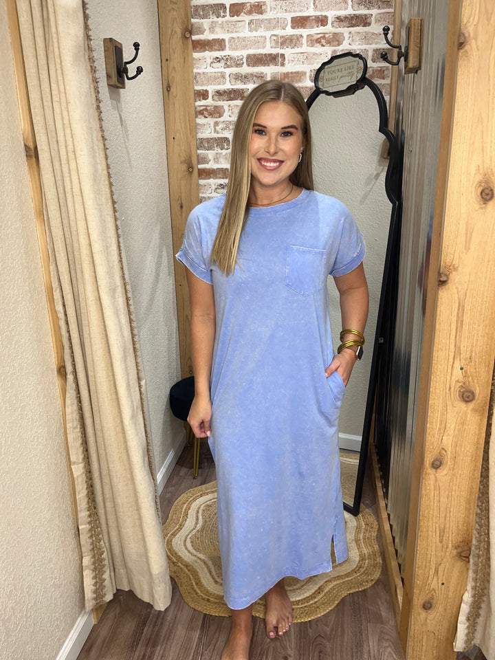 Bailey Washed Midi Dress