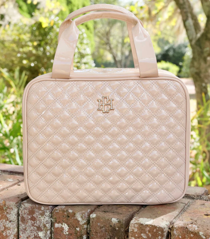 Punta Cana Large Toiletry Bag-Nude