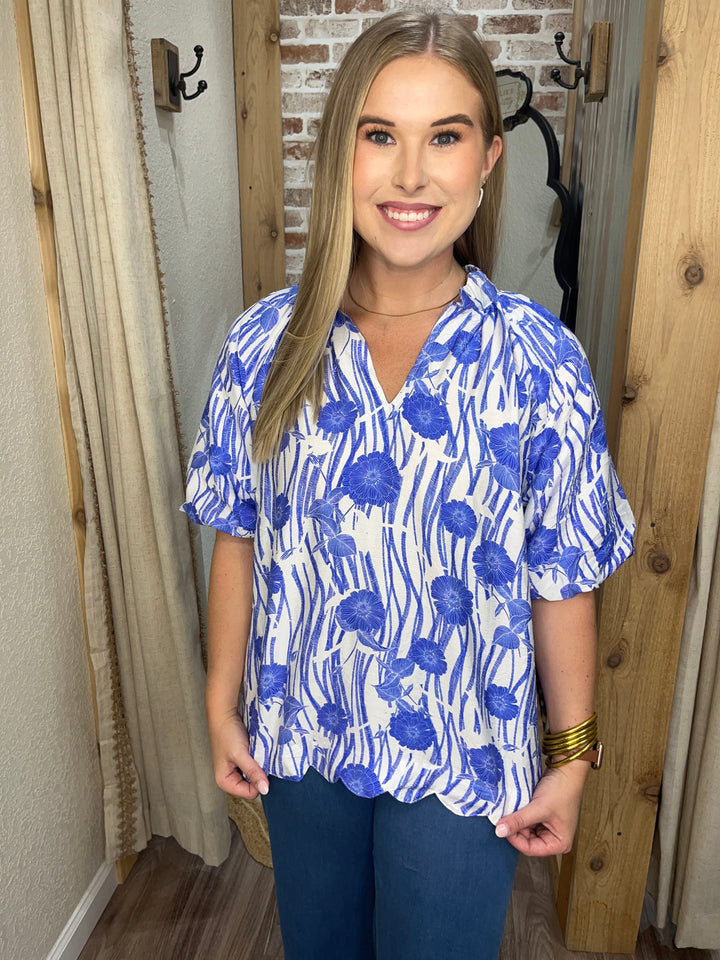 Blue Haven Top