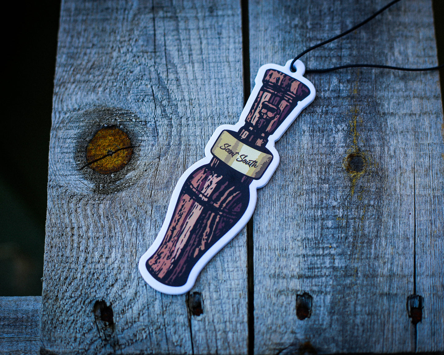 Duck Call Car Freshner| Black Ice