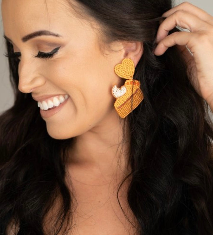 Pumpkin Spice Earrings
