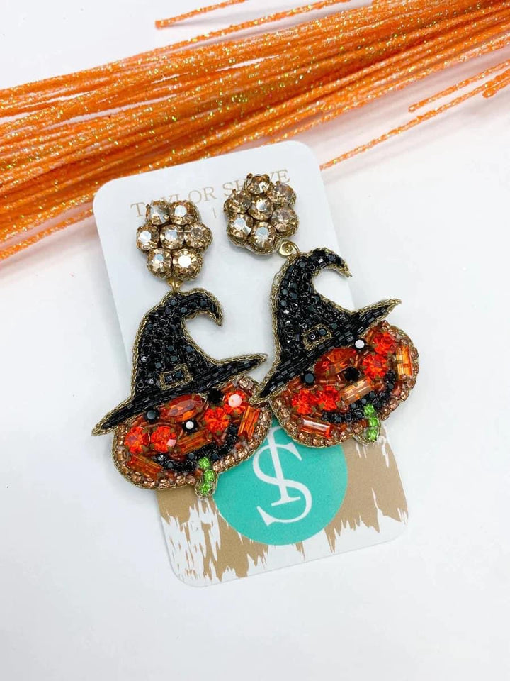 Pumpkin Earrings