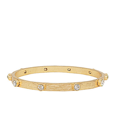 Scottie Brushed Metal Bangle