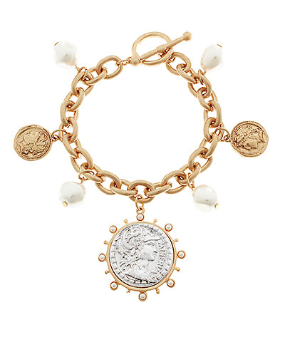 Illa Coin Bracelet