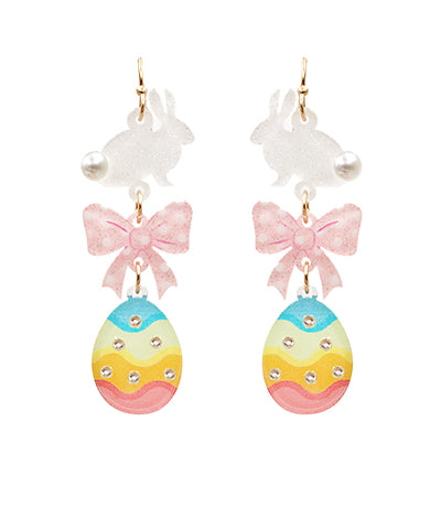 Glitter Easter Earrings