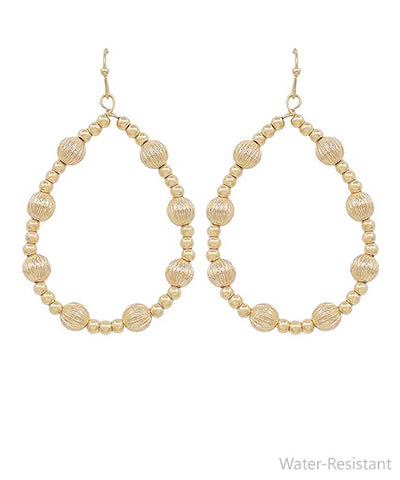 Ava Texture Teardrop Earring