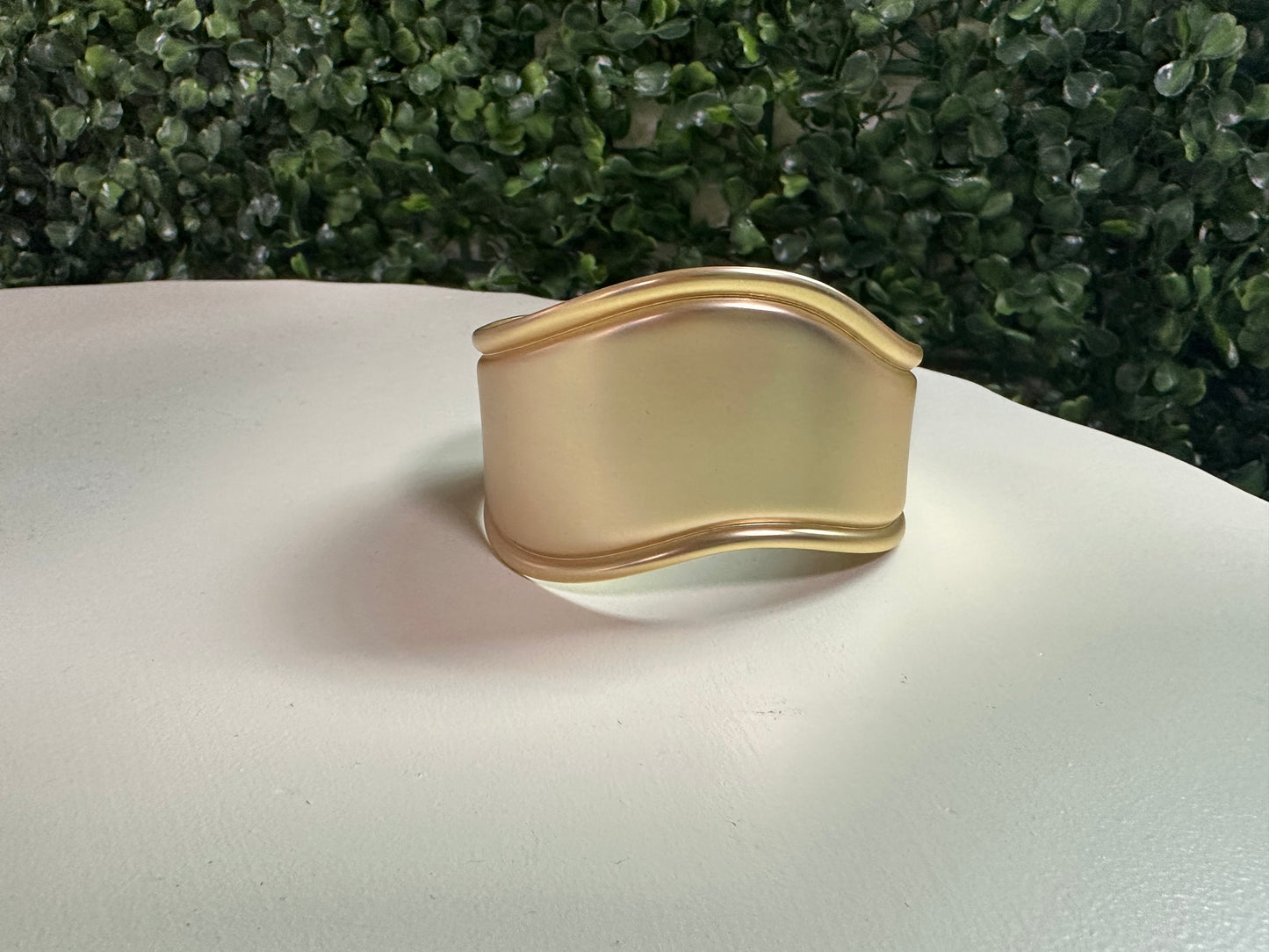 Matte Gold Cuff Bracelet