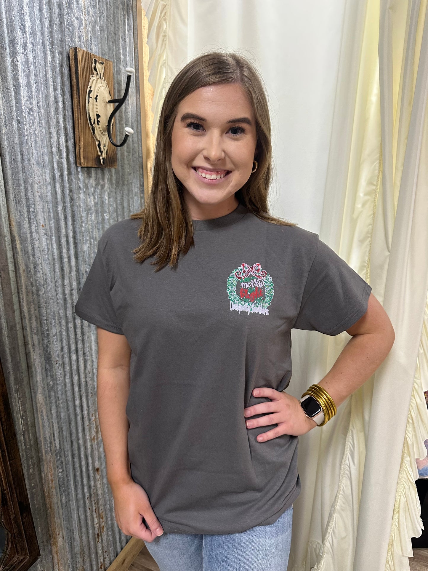 Uniquely Southern Christmas T-Shirt