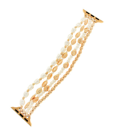 Andie Pearl Beaded Watch Band