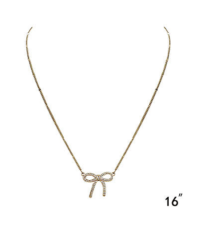 Lia Ribbon Necklace