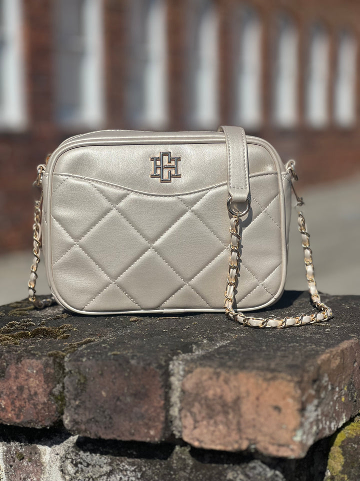 Fiona Pearl Quilted Crossbody