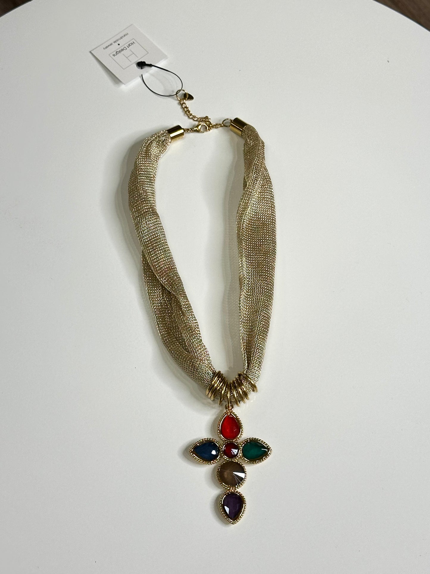Hart Designs Gold Necklace with Stone Pendant
