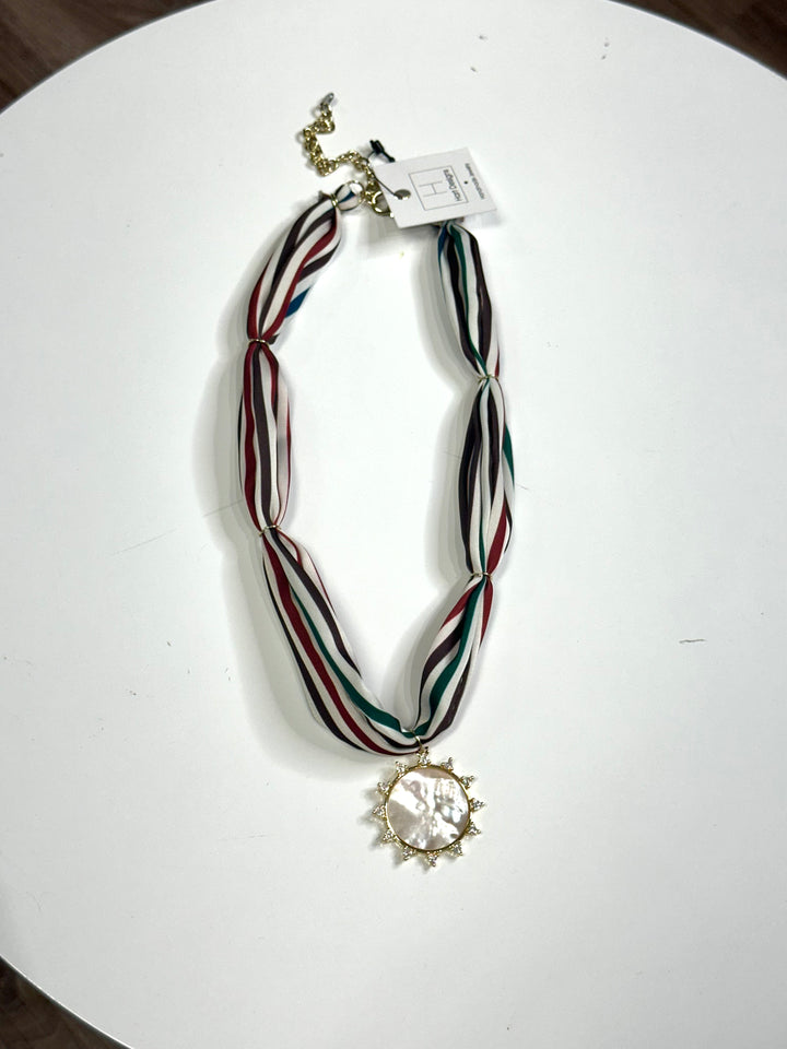 Hart Designs Multi Color Scarf Necklace