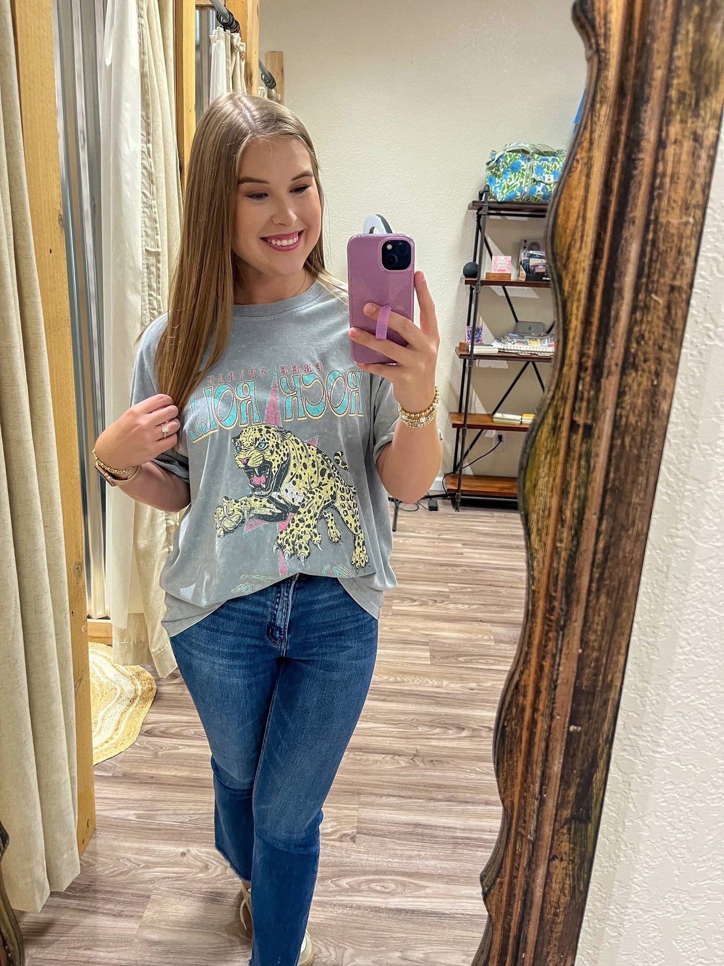 Free Spirit Leopard Tee