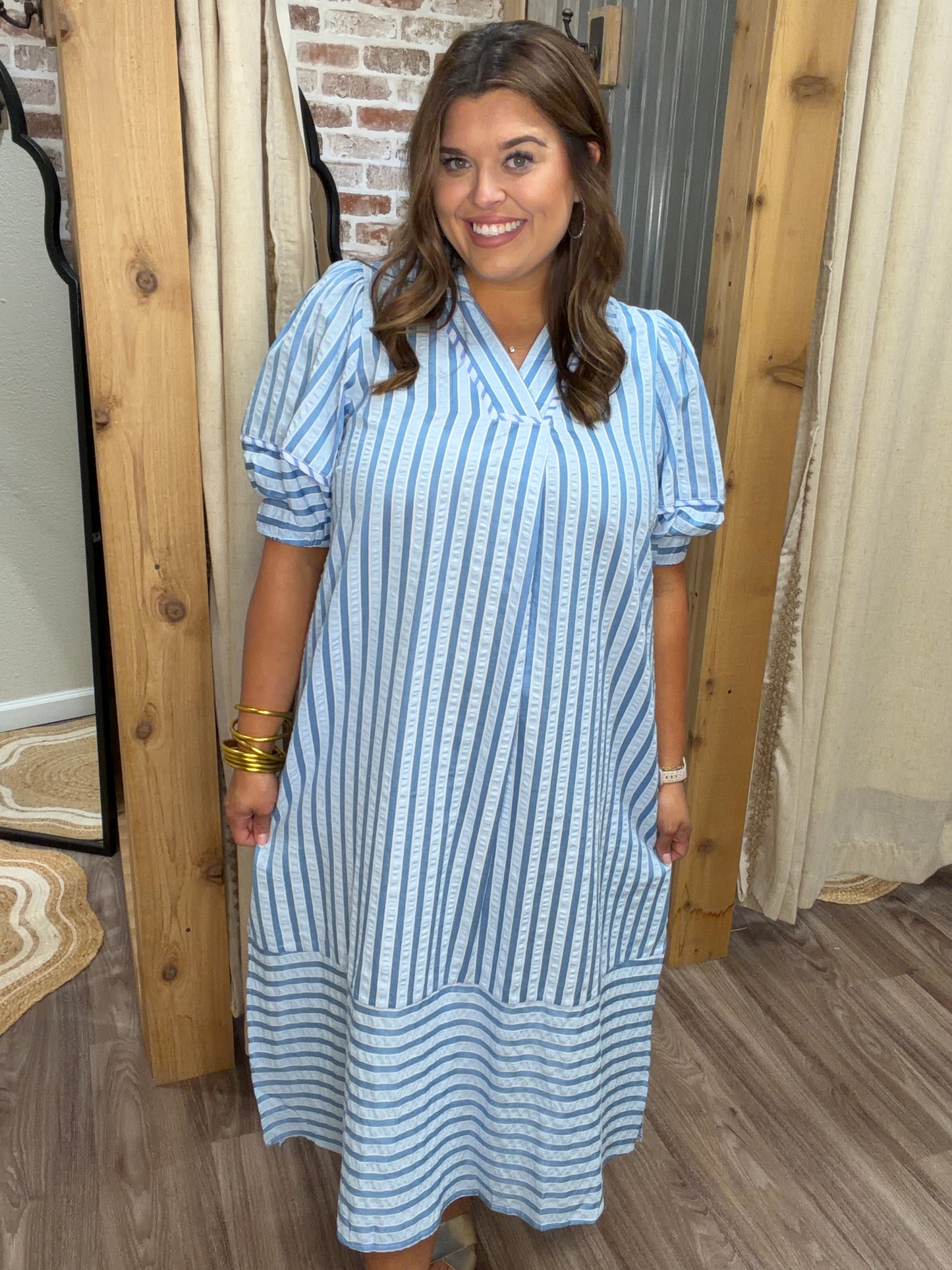 Purely Polished Midi Dress