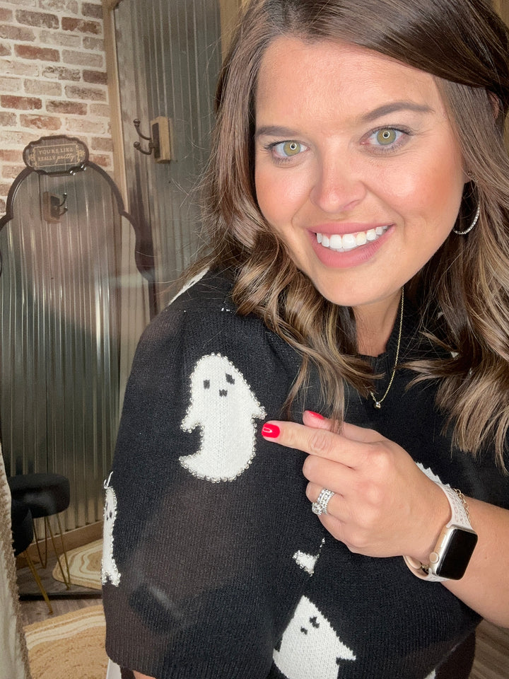 Feeling Spooky Sweater Top
