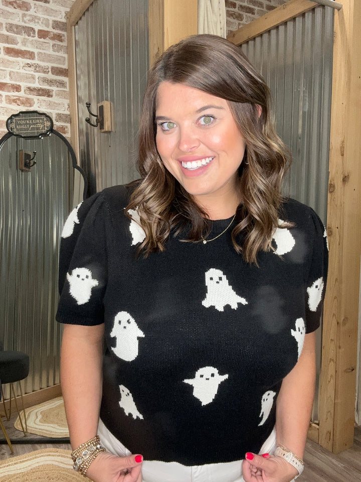 Feeling Spooky Sweater Top