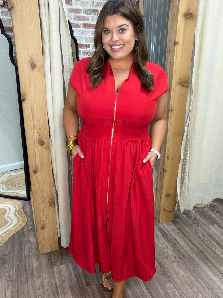 Lead the Way Midi Dress