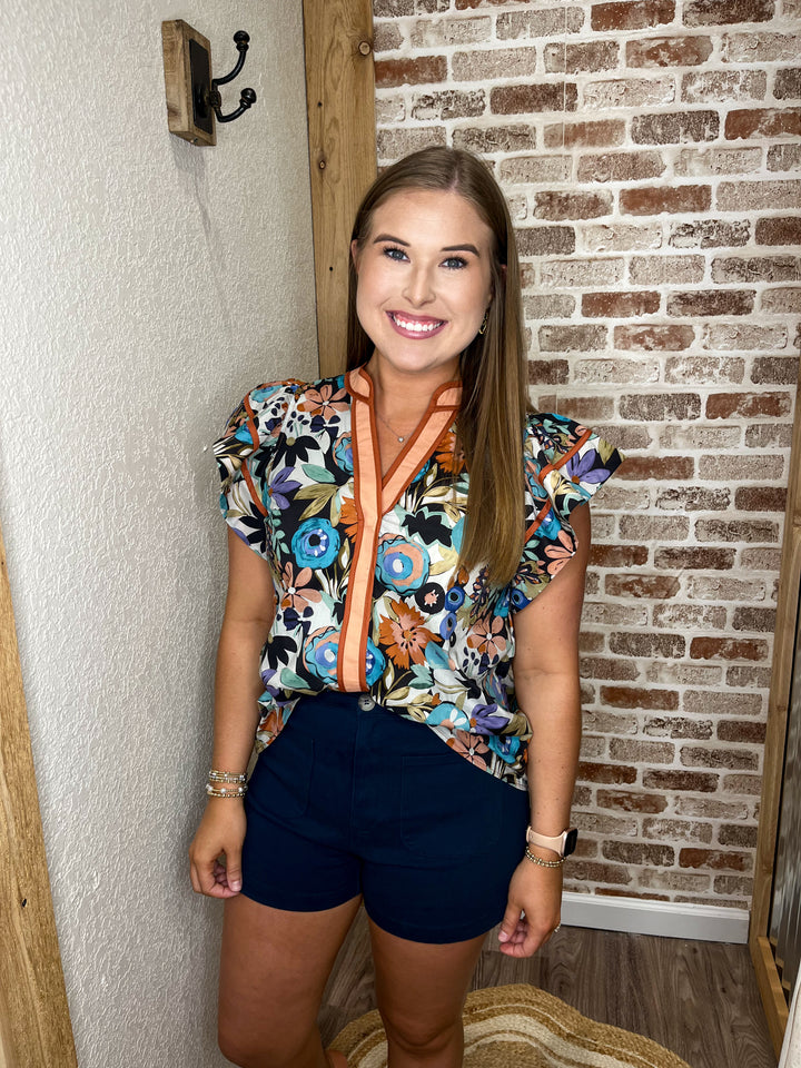 Lucky You're Here Top