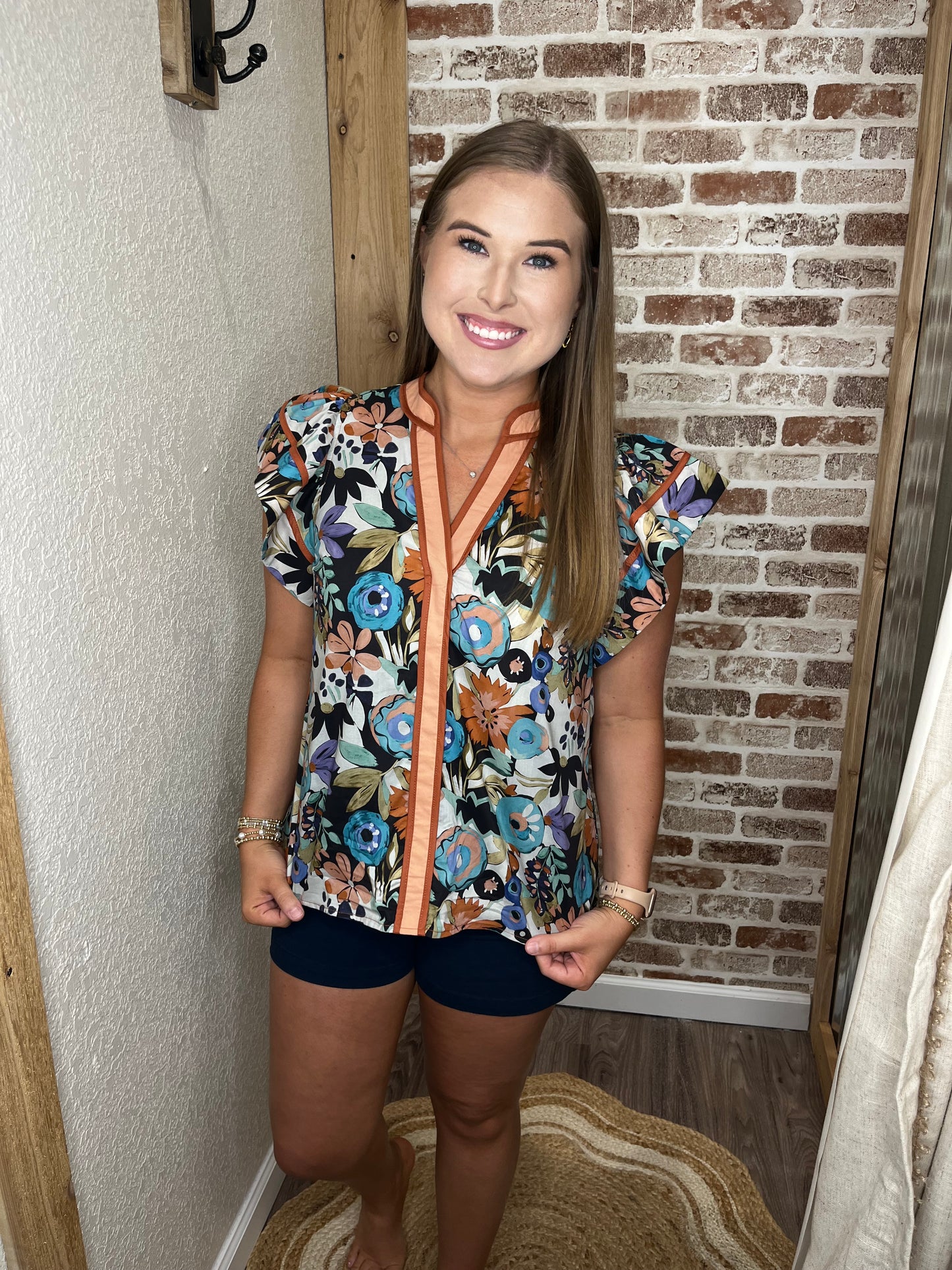 Lucky You're Here Top