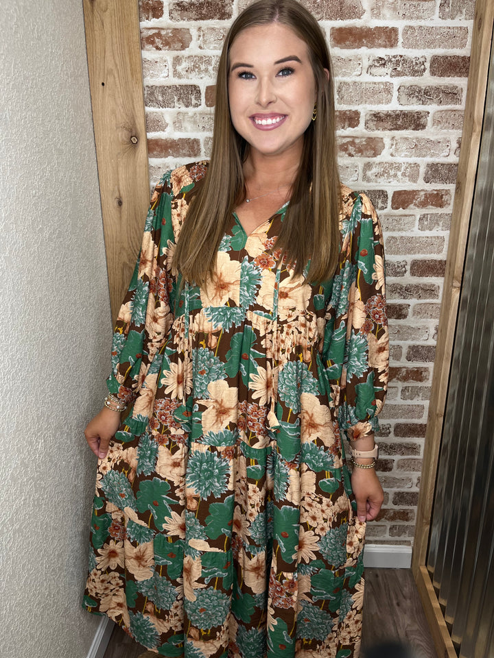 Just Say Yes Midi Dress