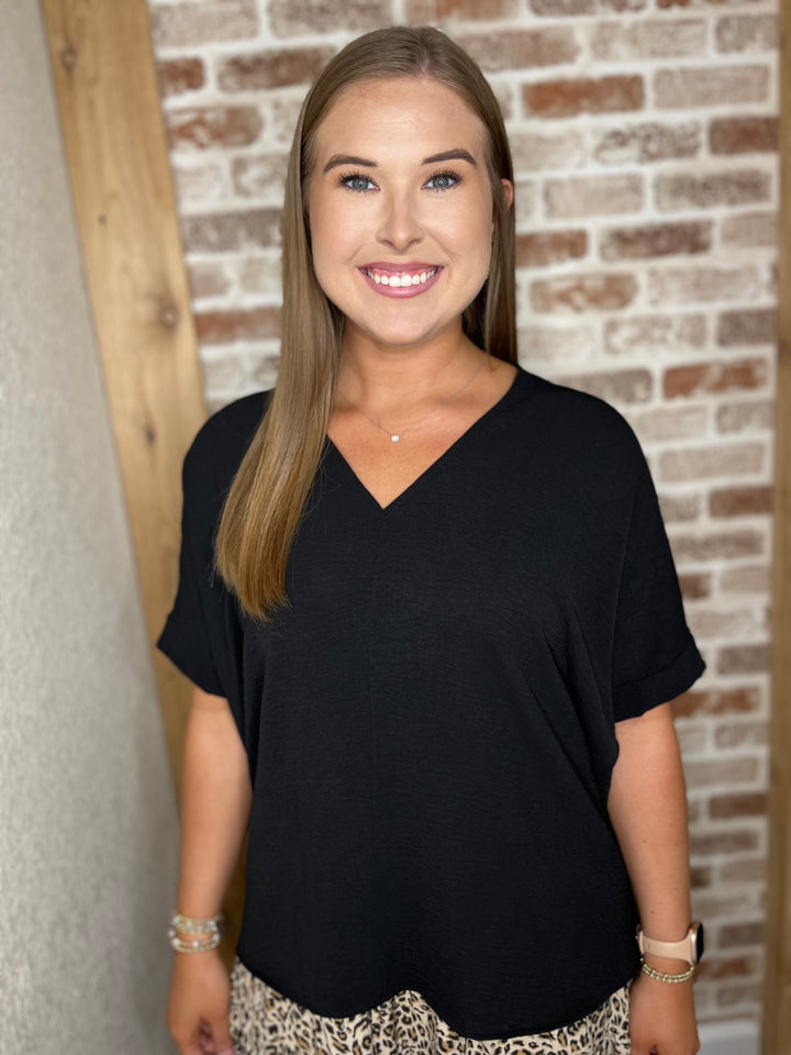 Passing the Time Top| Black