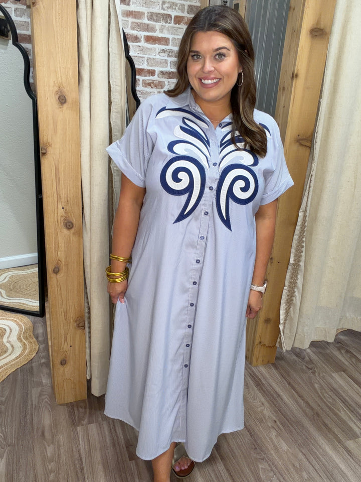 In Wonderland Midi Dress