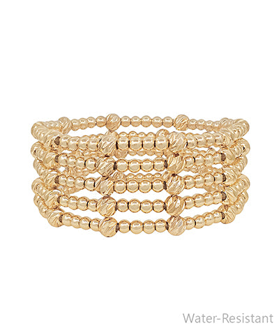 Maelynn Textured Beaded Bracelets