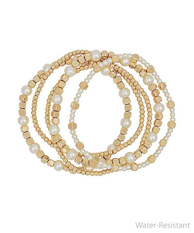 Emi Pearl Beaded Bracelet