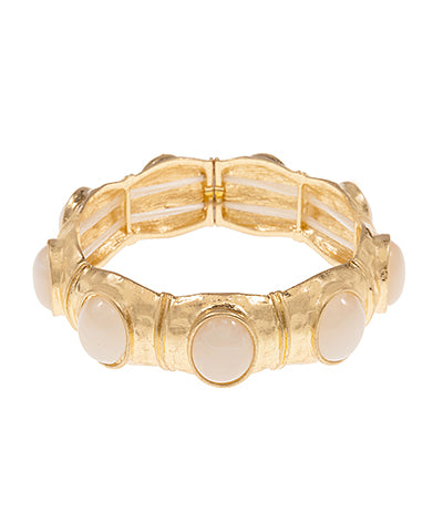 Campbell Vintage Oval Stone Bracelet