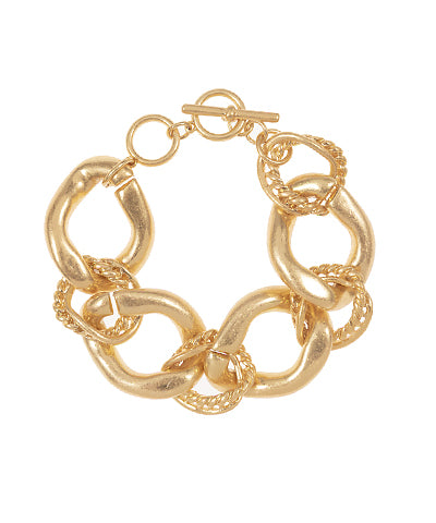 Katelyn Gold Chain Bracelet