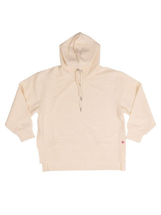 Simply Southern Ribbed Hoodie | Pearl