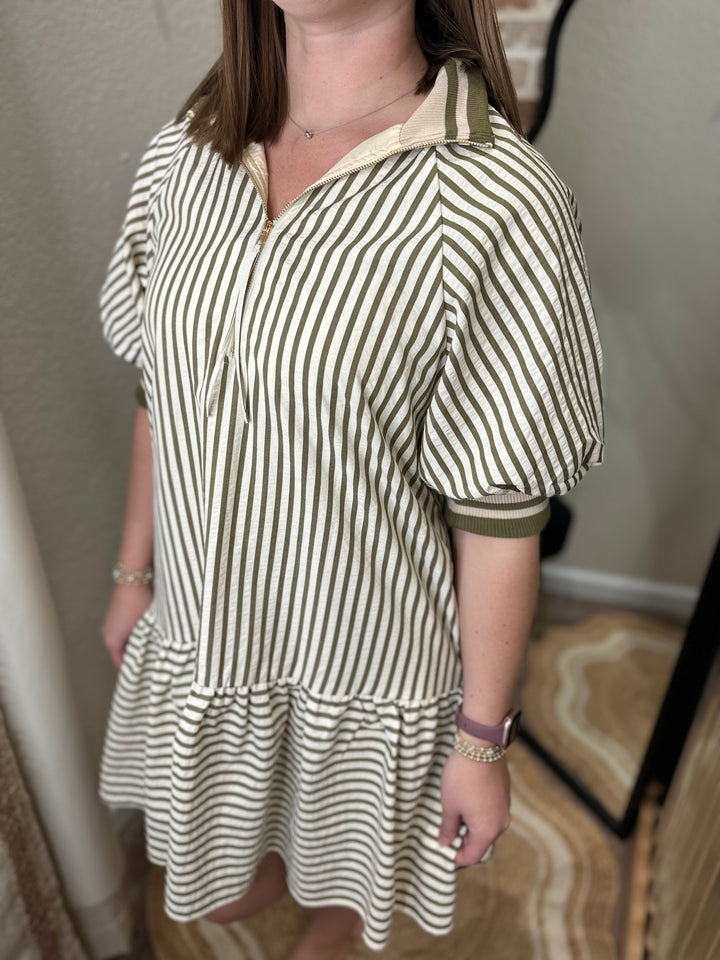 Cora Stripped Dress