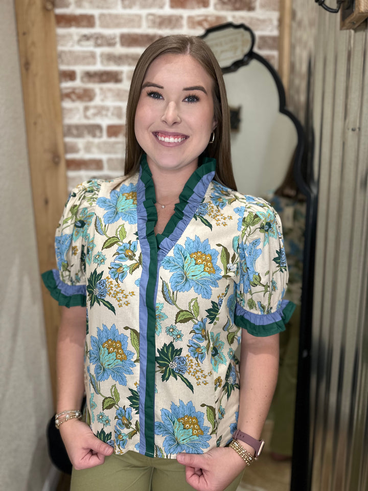 Gabriella Floral Top
