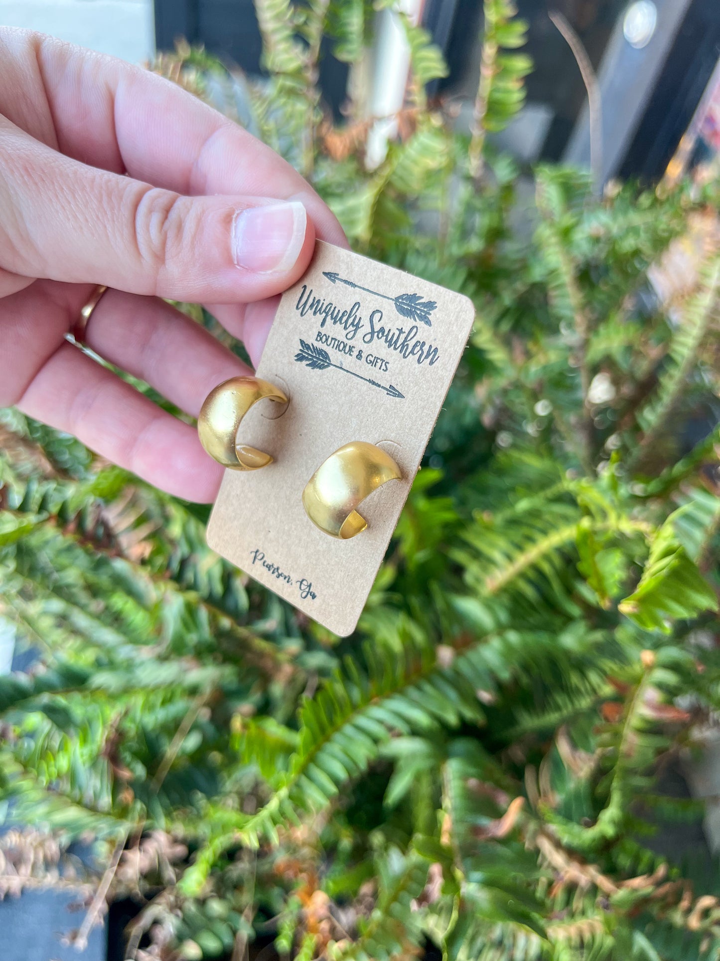 Romy Small Gold Hoops