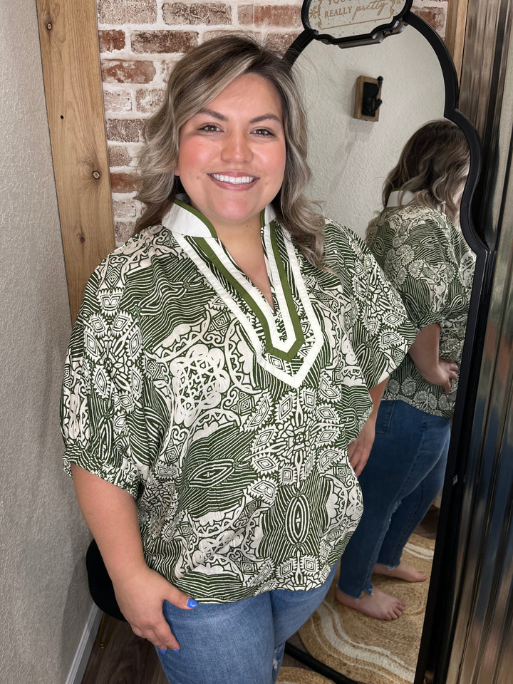 Here's the Thing Top| Curvy