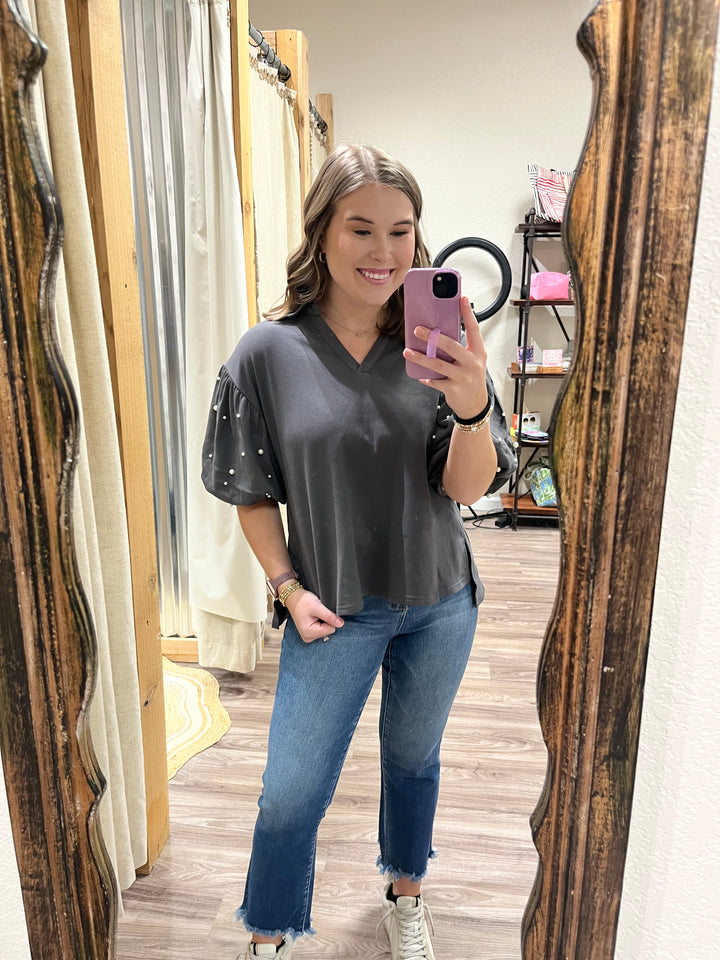 Bella Medium Wash High Rise Flare Jeans