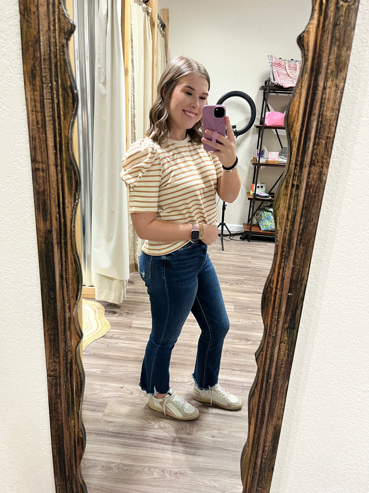 Hazel Stripe Top