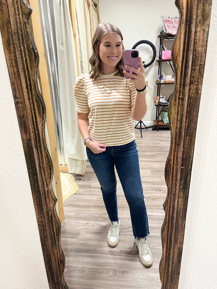Hazel Stripe Top