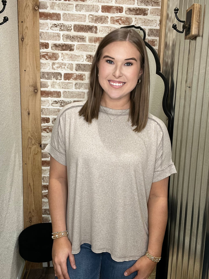 ASH MOCHA | KODI TEE