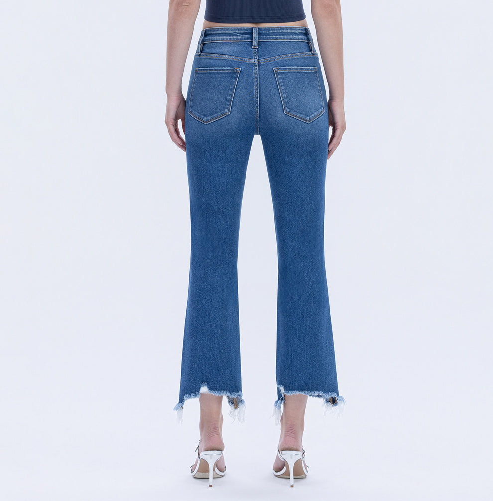 Bella Medium Wash High Rise Flare Jeans