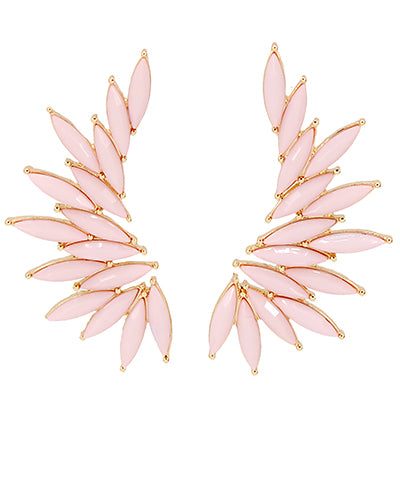 Double Layer Wing Earrings