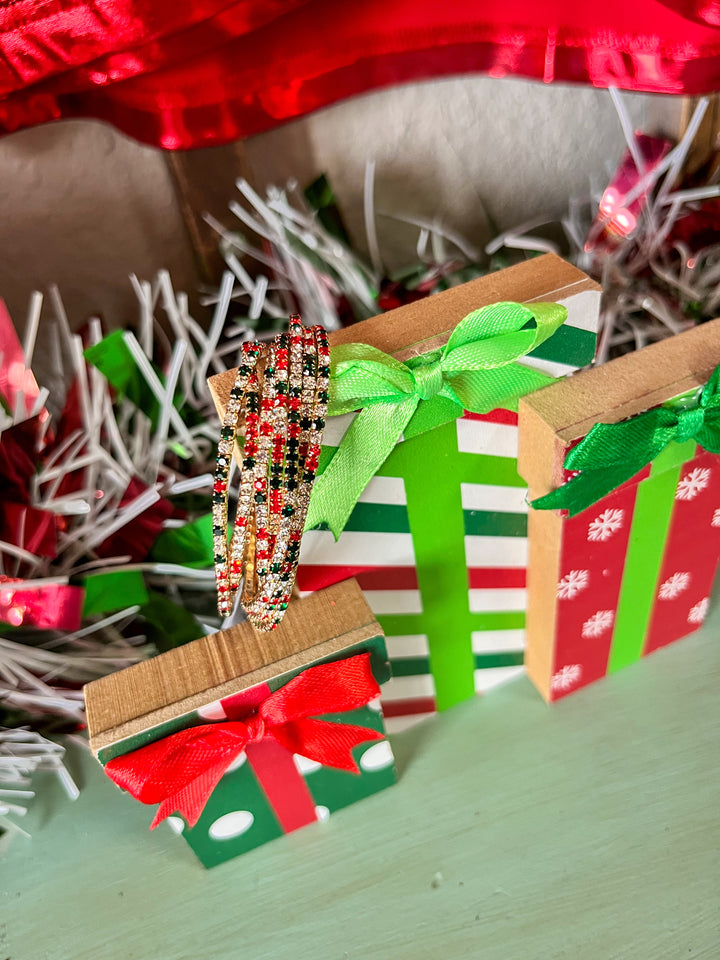 Shine Bright Christmas Bracelets