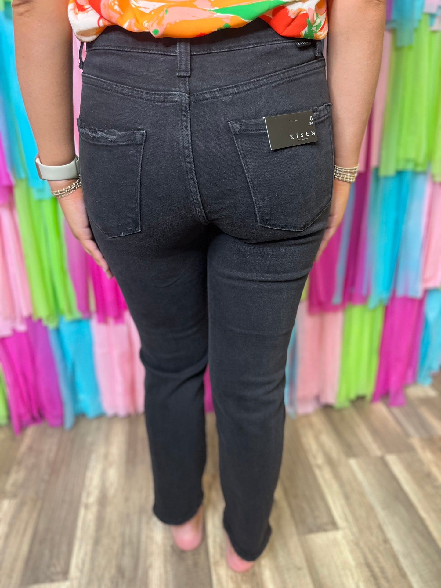 Risen Mid Rise Melanie Jeans