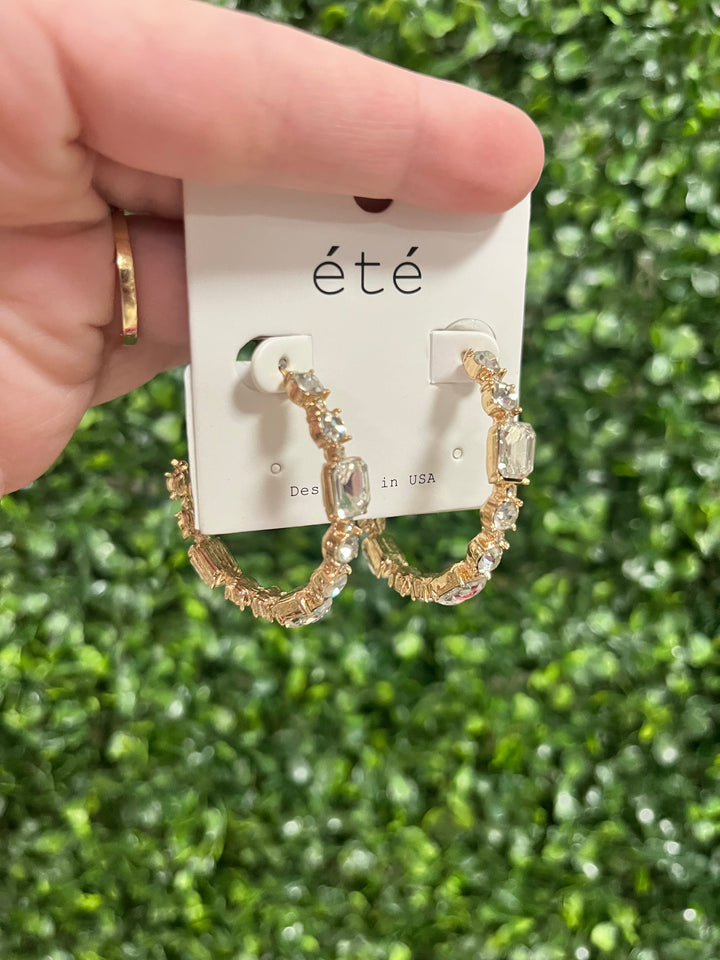 Quinn Gold Hoop