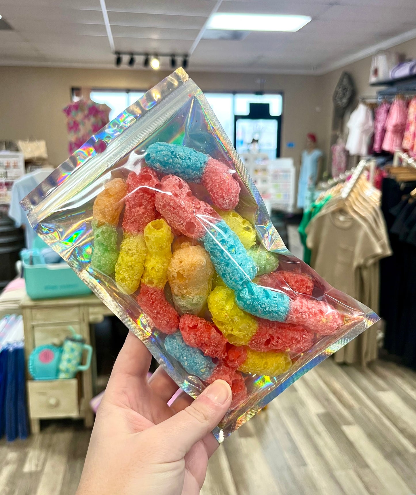 Freeze Dried Sour Gummy Worms