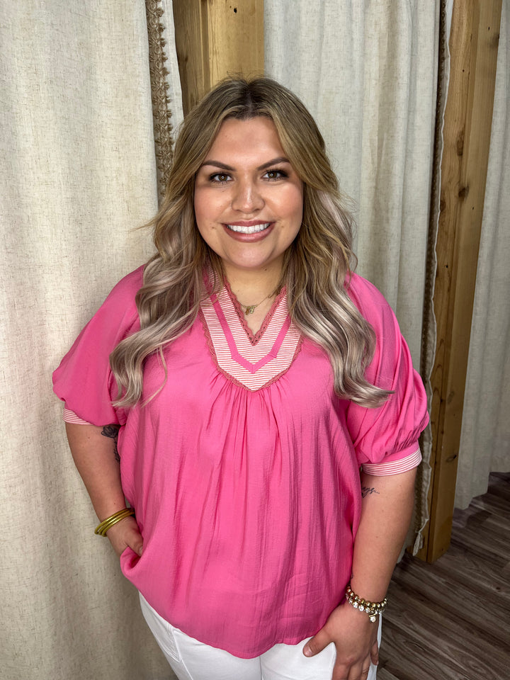 Perfectly Polished Top| Curvy